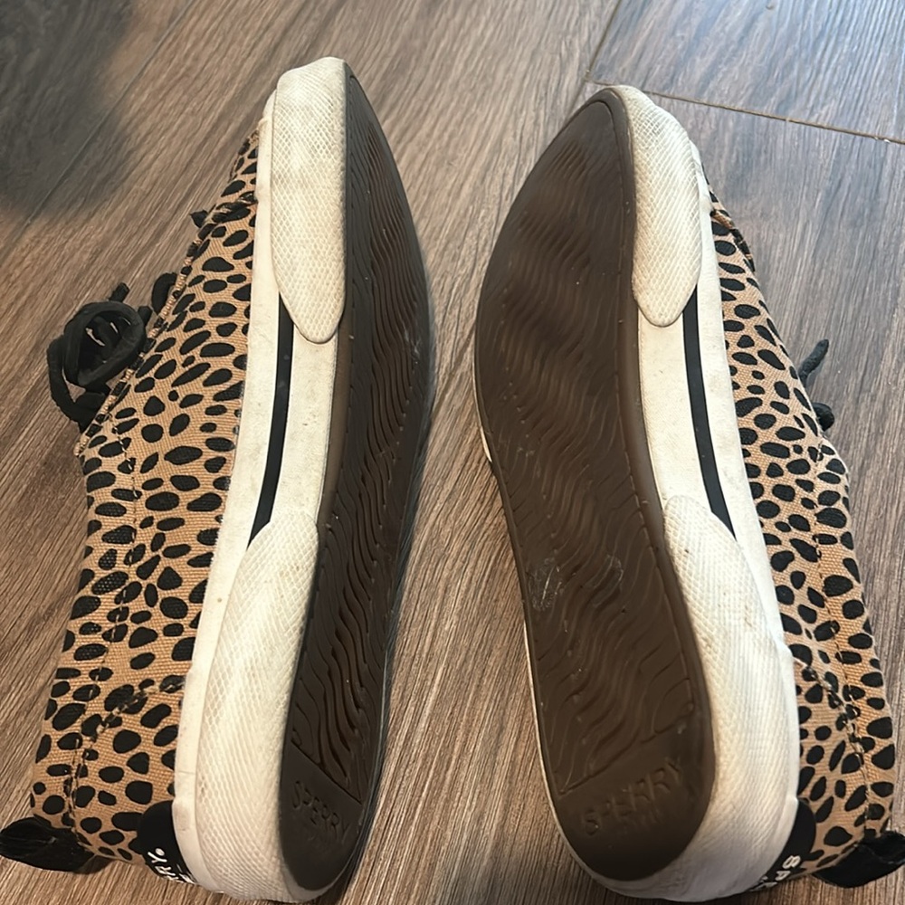 Leopard Print Sperry Top Siders. Memory Foam Sole… - image 3